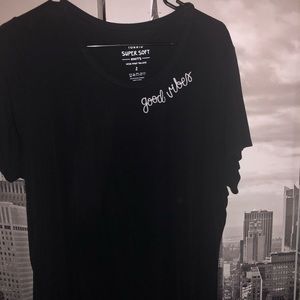 Torrid good vibes tee